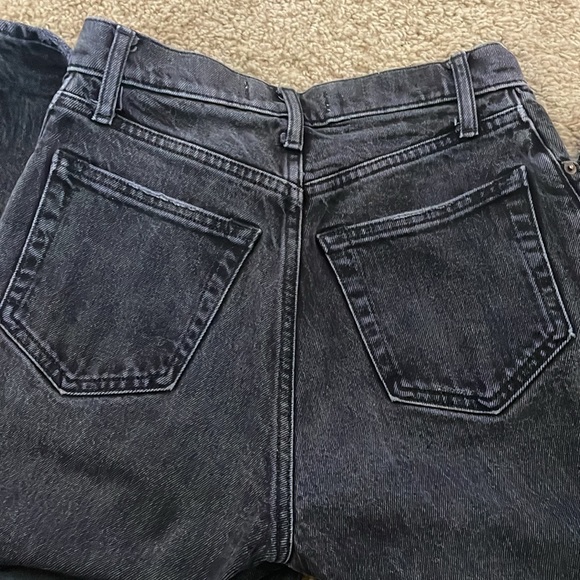 Abercrombie 90’s high rise straight Leg jeans, curve love - Picture 4 of 4